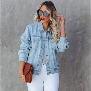 JOSIE POCKETED VINTAGE DENIM JACKET